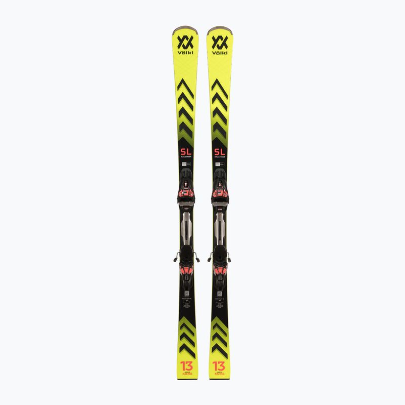 Zjazdové lyže Völkl Racetiger SL + rMotion3 12 GW yellow/black