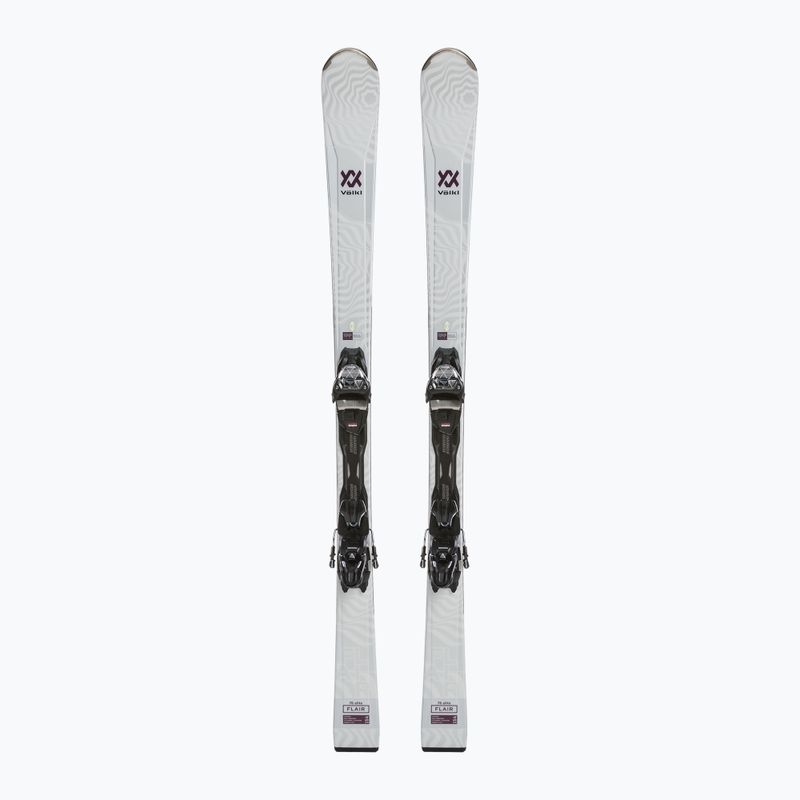 Dámske zjazdové lyže Völkl Flair 76 Elite + vMotion 10 GW white/berry