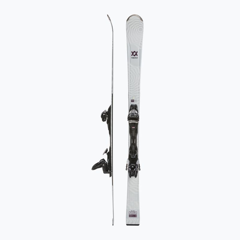 Dámske zjazdové lyže Völkl Flair 76 Elite + vMotion 10 GW white/berry 2