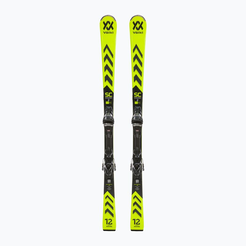 Zjazdové lyže Völkl Racetiger SC Yellow + vMotion 10 GW yellow/black