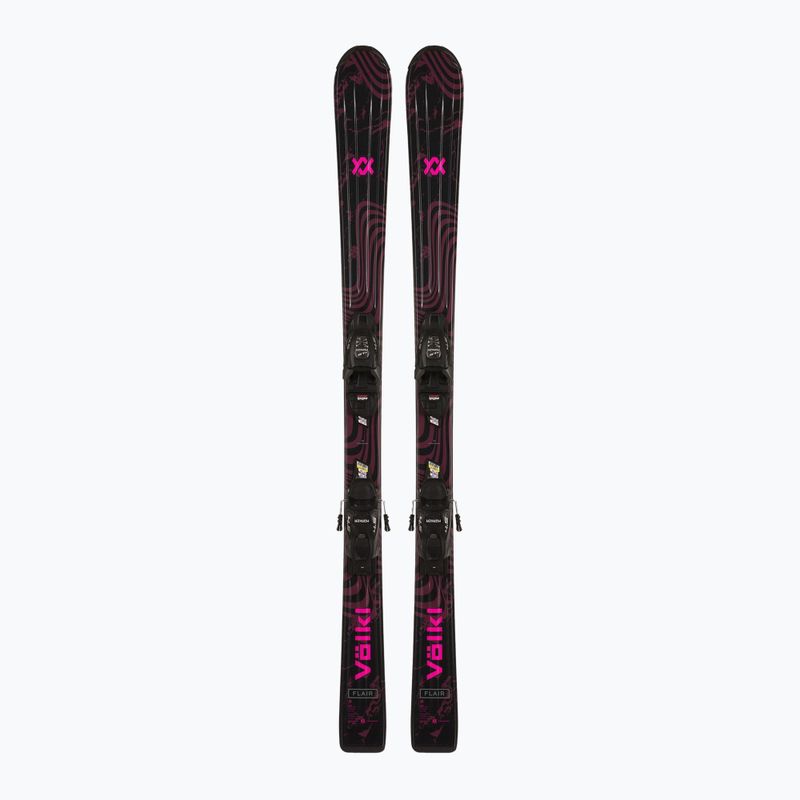 Detské zjazdové lyže Völkl Flair Jr + viazanie 4.5 VMotion Jr Lady 80-90 cm