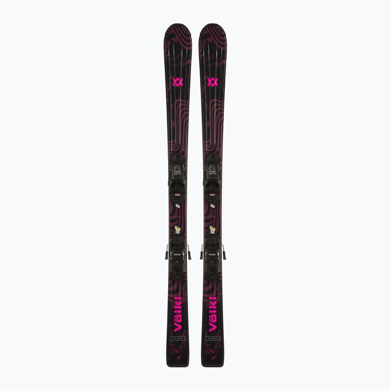 Detské zjazdové lyže Völkl Flair Jr + viazanie 4.5 VMotion Jr Lady 130-160 cm