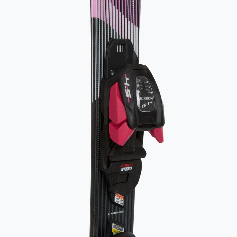 Detské zjazdové lyže Völkl Shine Jr + viazanie 4.5 VMotion Jr Lady 80-90 cm black/pink 4