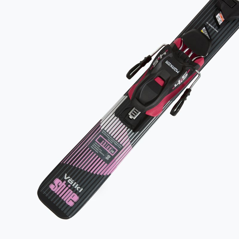 Detské zjazdové lyže Völkl Shine Jr + viazanie 4.5 VMotion Jr Lady 80-90 cm black/pink 7
