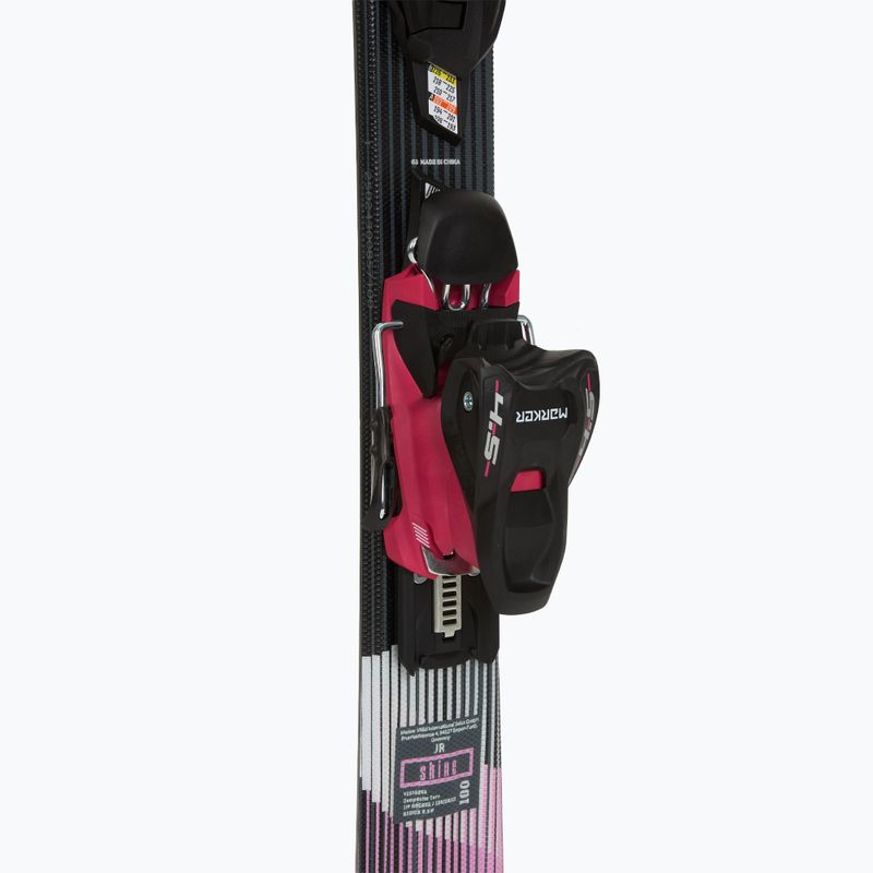 Detské zjazdové lyže Völkl Shine Jr + viazanie 4.5 VMotion Jr Lady 100-120 cm black/pink 5