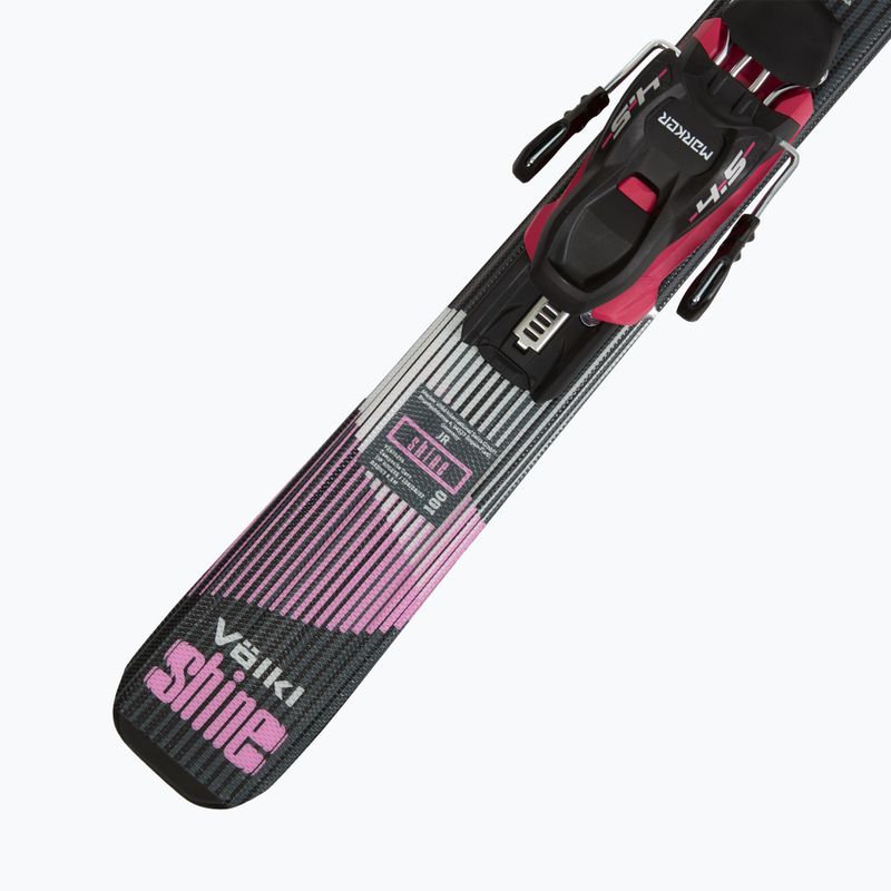 Detské zjazdové lyže Völkl Shine Jr + viazanie 4.5 VMotion Jr Lady 100-120 cm black/pink 7