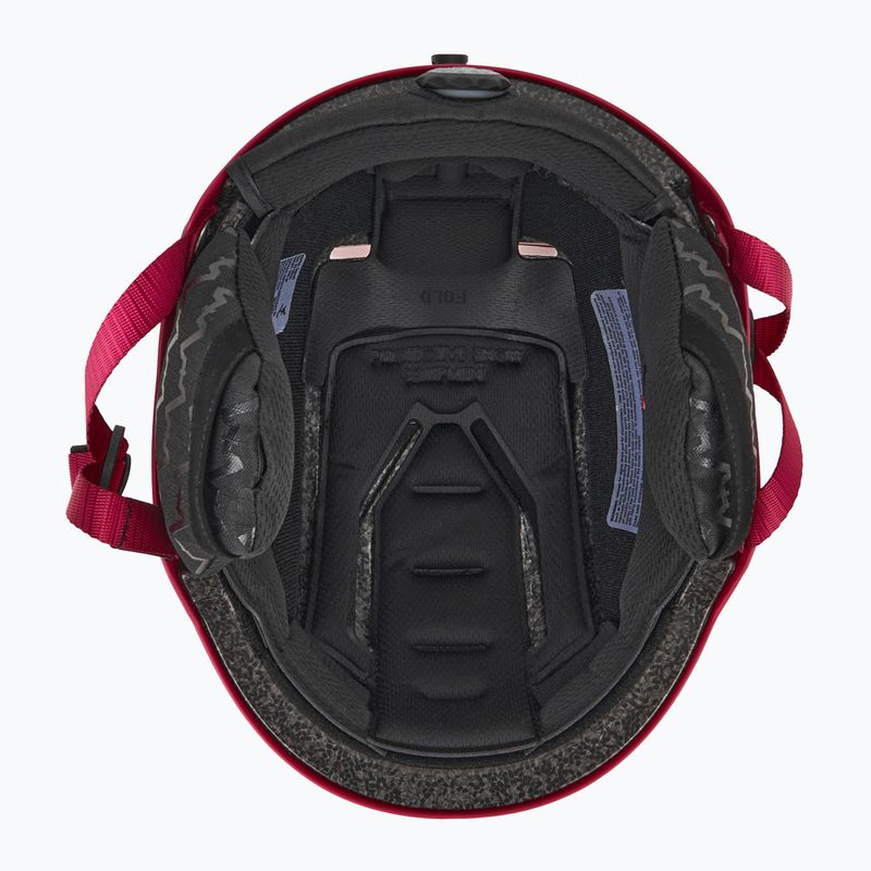 Lyžiarska prilba Marker Squad marron/orange 5