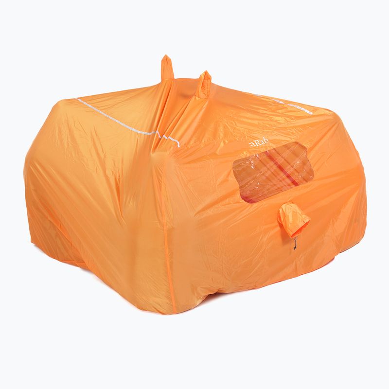 Núdzový stan pre 6 osôb Rab Group Shelter orange