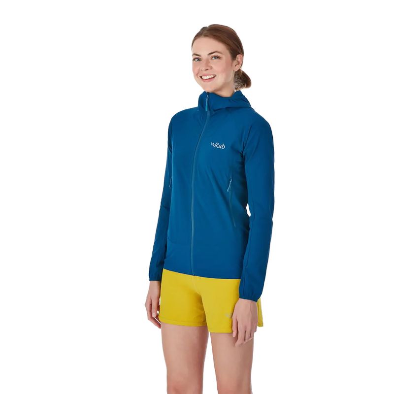 Dámska softshellová bunda Rab Borealis blue QWS-39-IK-08