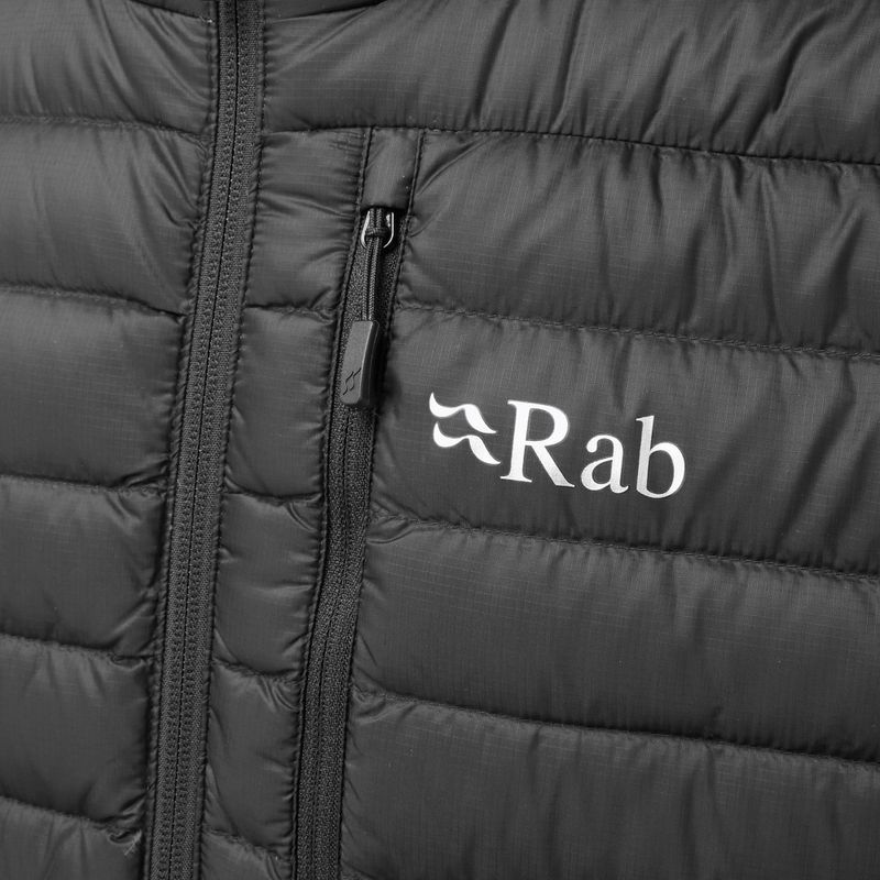 Rab Microlight pánska páperová bunda čierna QDB-16-BL-S 4
