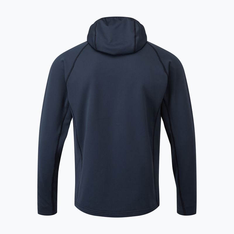 Pánska fleecová mikina Rab Superflux Hoody modrá QFE-89-DI 2
