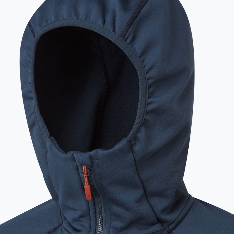 Pánska fleecová mikina Rab Superflux Hoody modrá QFE-89-DI 3