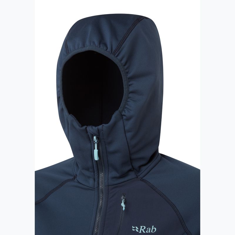 Dámska trekingová bunda Rab Superflux Hoody deep ink 3