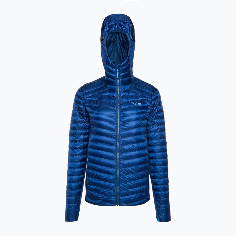 Dámska páperová bunda Rab Cirrus Flex 2.0 Hoody blue QIO-69