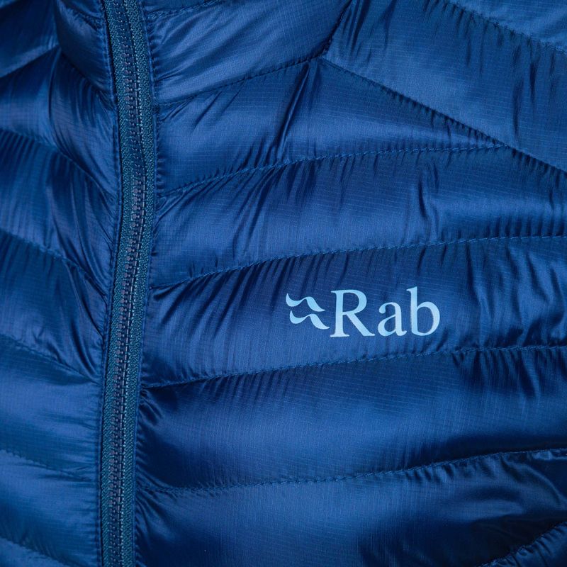 Dámska páperová bunda Rab Cirrus Flex 2.0 Hoody blue QIO-69 3
