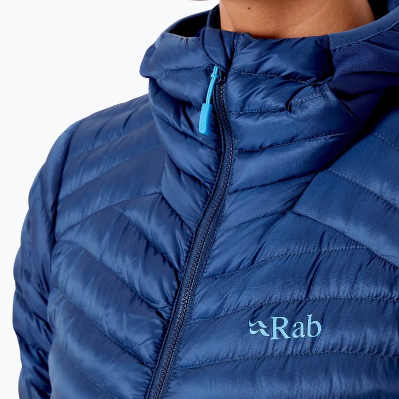 Dámska páperová bunda Rab Cirrus Flex 2.0 Hoody blue QIO-69 8