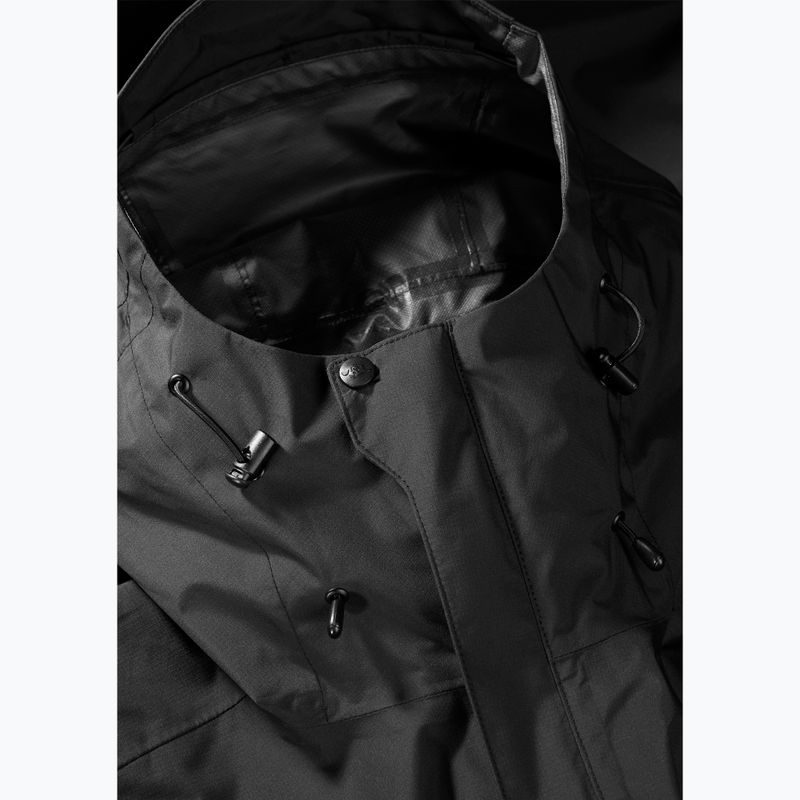 Dámska bunda do dažďa Rab Downpour Eco black 7