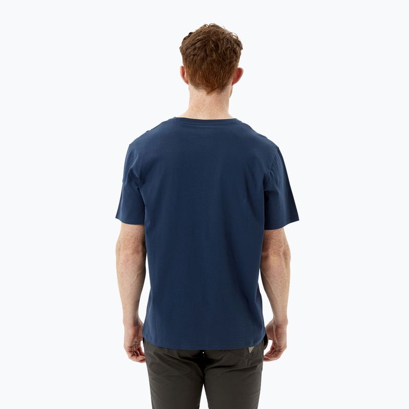 Pánske trekingové tričko Rab Stance Logo SS navy blue QCB-08-DI-S 2