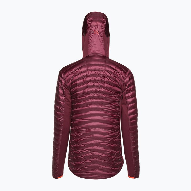 Dámska páperová bunda Rab Cirrus Flex 2.0 Hoody bordová QIO-69 3