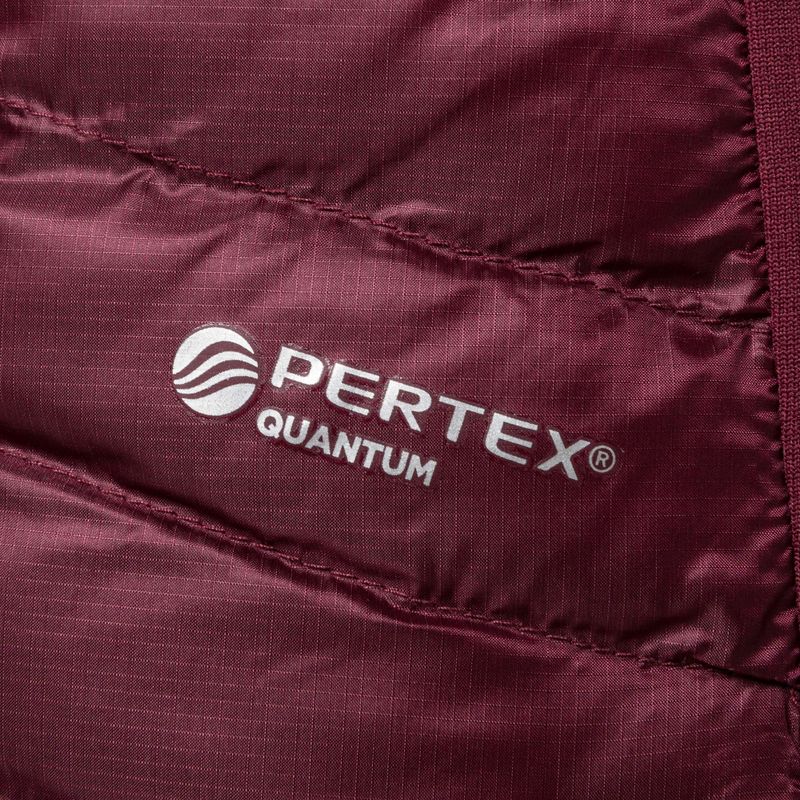 Dámska páperová bunda Rab Cirrus Flex 2.0 Hoody bordová QIO-69 5
