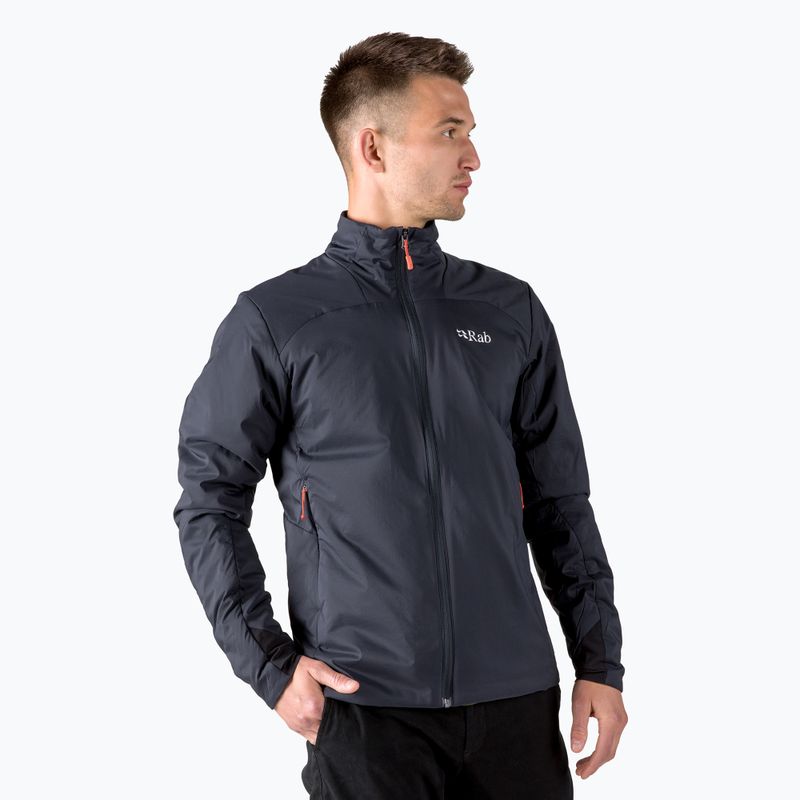 Pánska páperová bunda Rab Xenair Light navy blue QIO-98-EBN-SML
