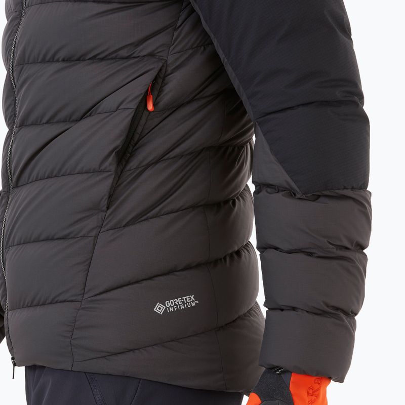 Pánska páperová bunda Rab Infinity Alpine black/anthracite 9