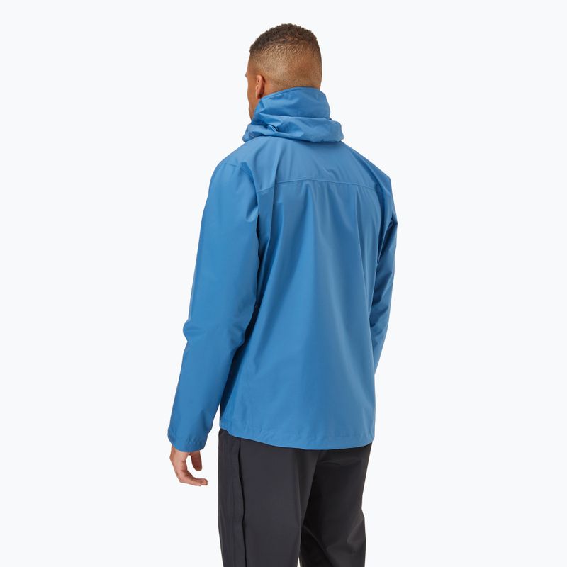 Pánska bunda do dažďa Rab Downpour Eco denim 3