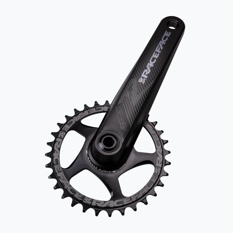 RACE FACE Aeffect R 137 čierna kľuková sada