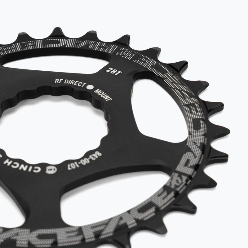 Ozubené koleso RACE FACE Cinch DM 28T matte black 3