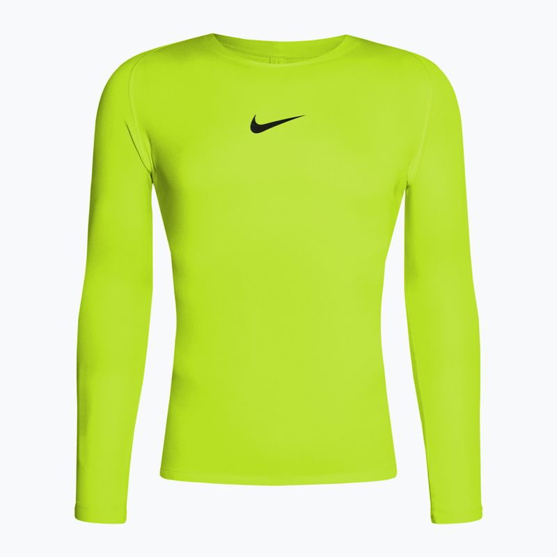 Pánska termoaktívna mikina Nike Dri-FIT Park First Layer volt/black