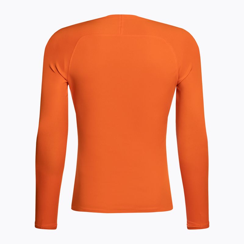 Pánske termo tričko s dlhým rukávom Nike Dri-FIT Park First Layer LS safety orange/white 2