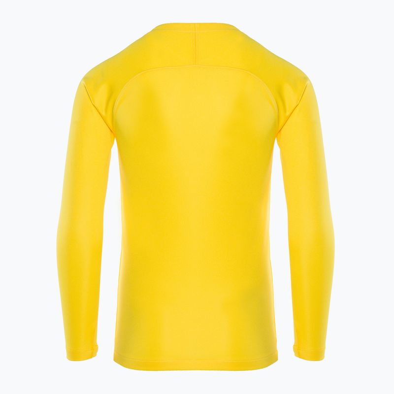 Detské termo tričko s dlhým rukávom Nike Dri-FIT Park First Layer tour yellow/black 2