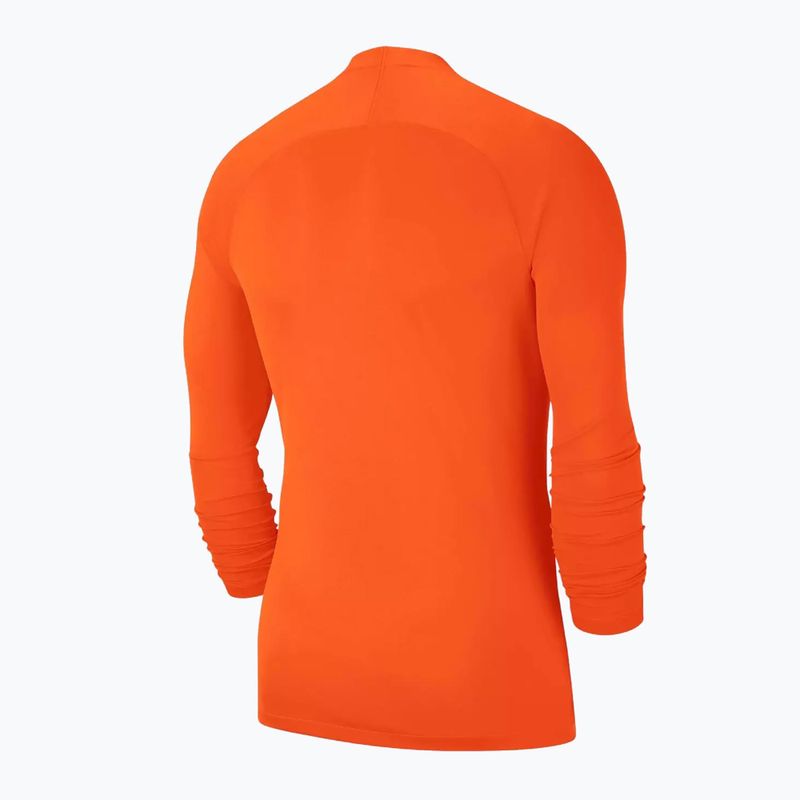 Detské termo tričko s dlhým rukávom Nike Dri-FIT Park First Layer safety orange/white 2