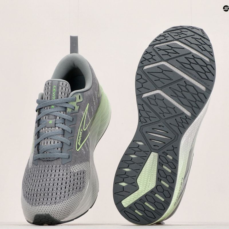 Brooks Levitate 6 pánska bežecká obuv sivá 1103951D312 17