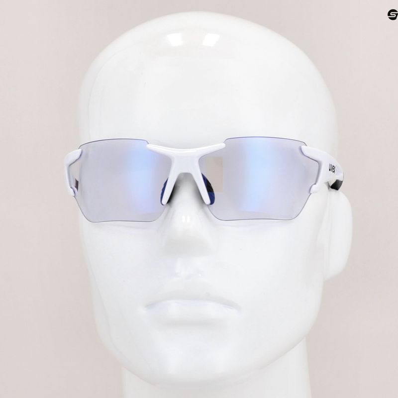 Cyklistické okuliare UVEX Sportstyle 803 R V white/litemirror blue 53/0/971/8803 11