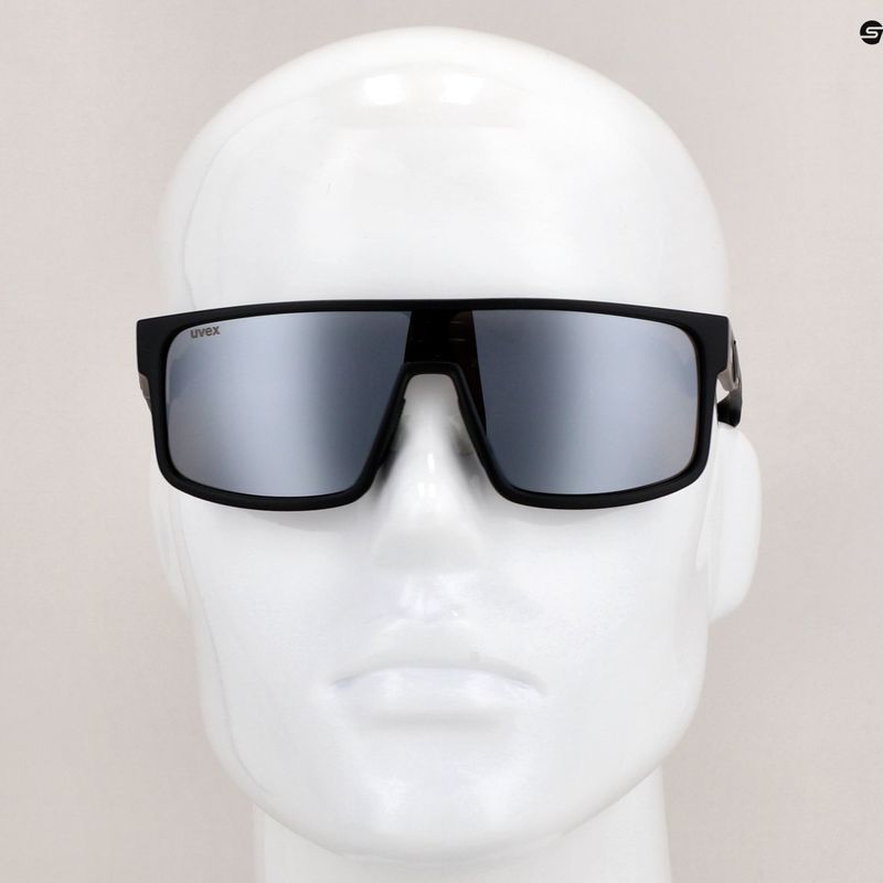 Slnečné okuliare UVEX LGL 51 black matt/mirror silver 53/3/025/2216 11