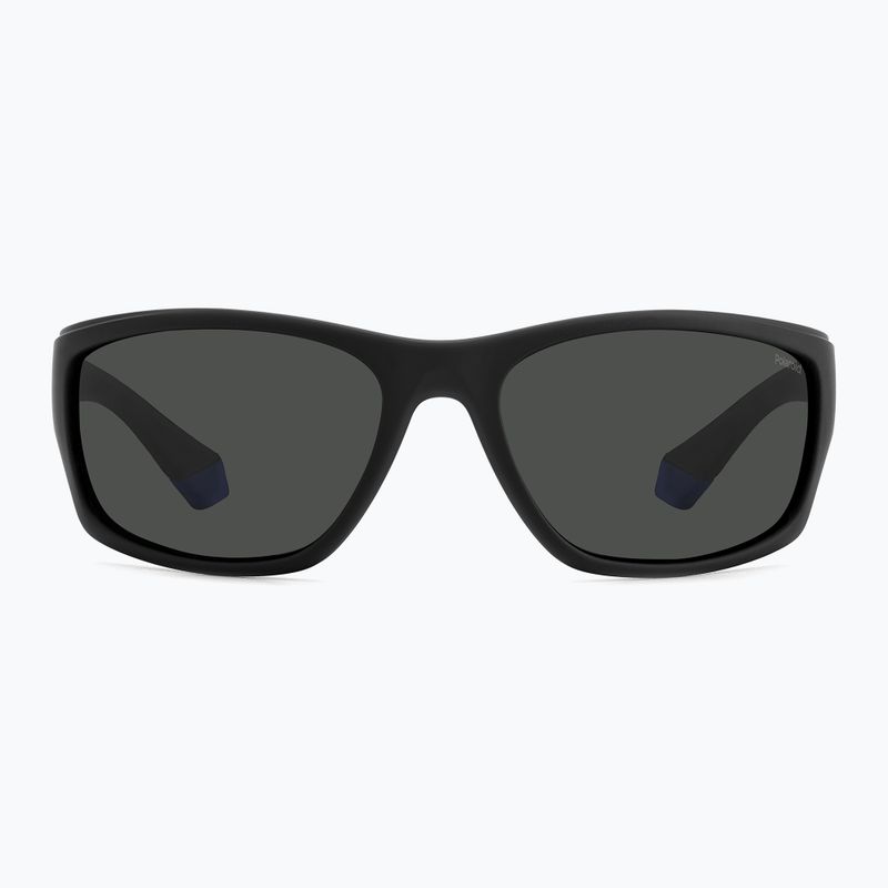 Pánske slnečné okuliare Polaroid PLD 2135/S matte black blue/grey polarized 3