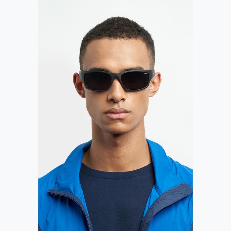 Pánske slnečné okuliare Polaroid PLD 2135/S matte black blue/grey polarized 7