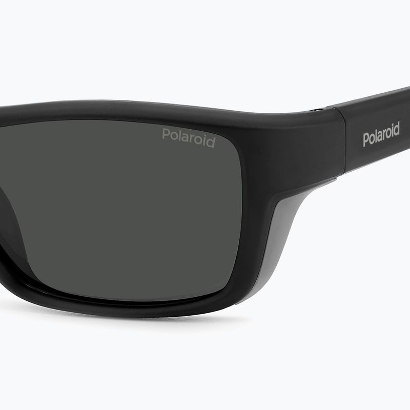 Pánske slnečné okuliare Polaroid PLD 7046/S black grey/grey polarized 5