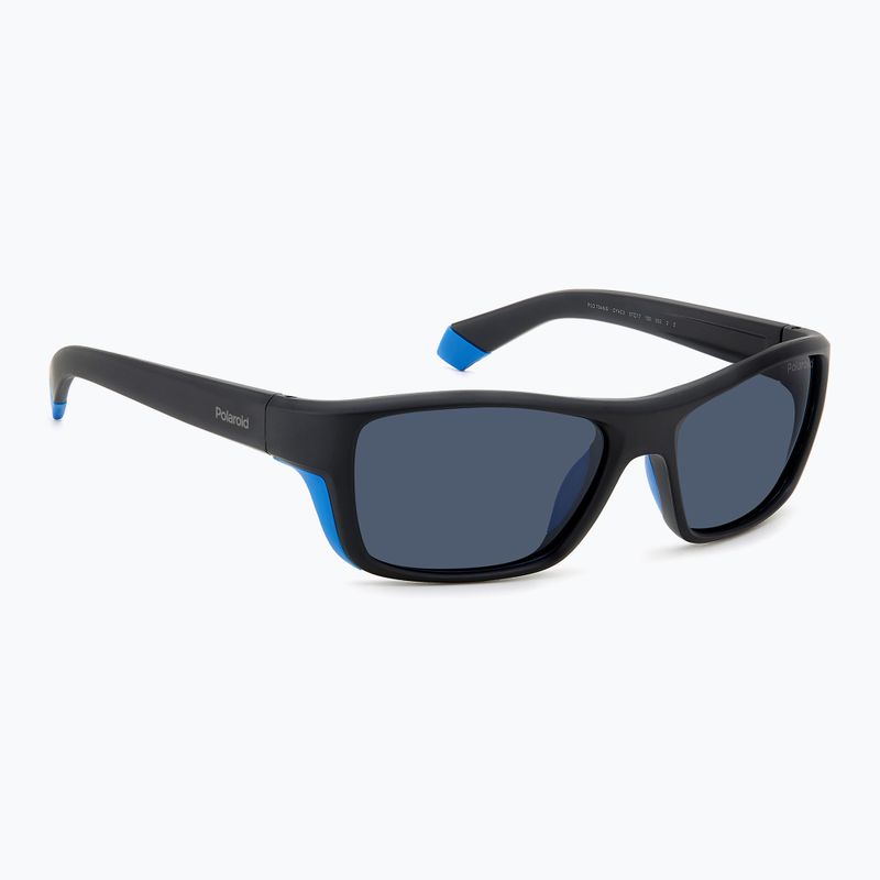 Pánske slnečné okuliare Polaroid PLD 7046/S black azure/blue polarized