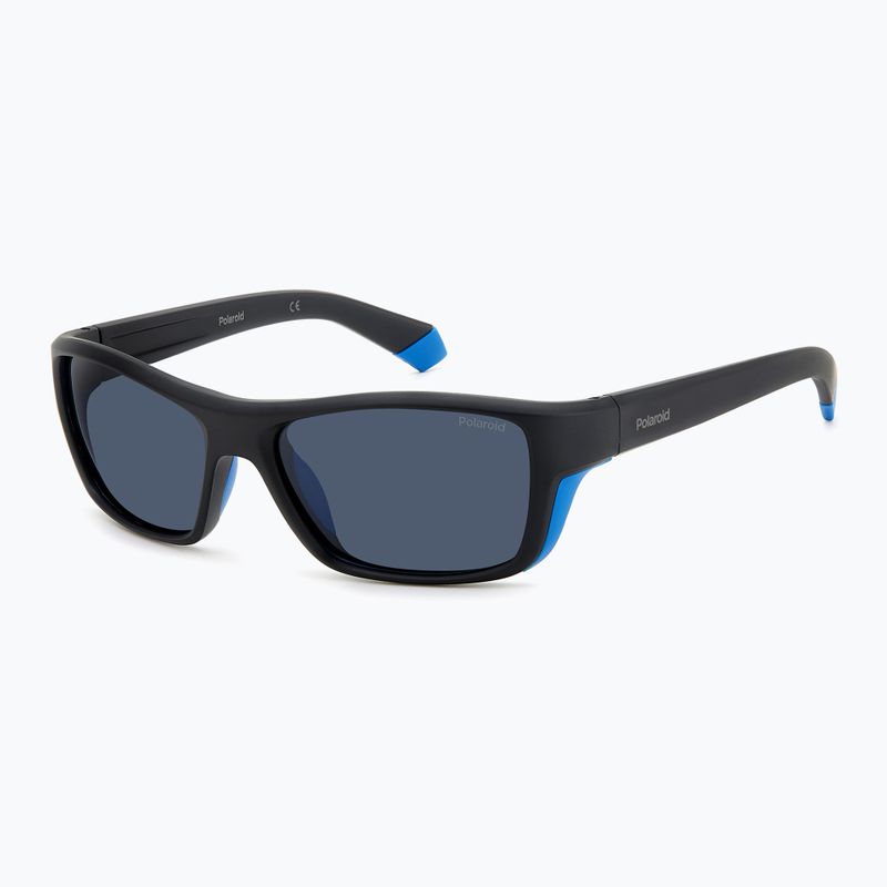 Pánske slnečné okuliare Polaroid PLD 7046/S black azure/blue polarized 2