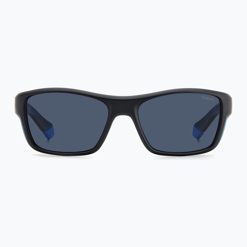 Pánske slnečné okuliare Polaroid PLD 7046/S black azure/blue polarized 3