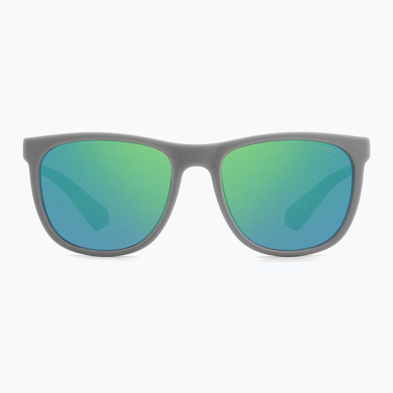 Detské slnečné okuliare Polaroid PLD 8049/S grey green/greygreen mirror polarized 3