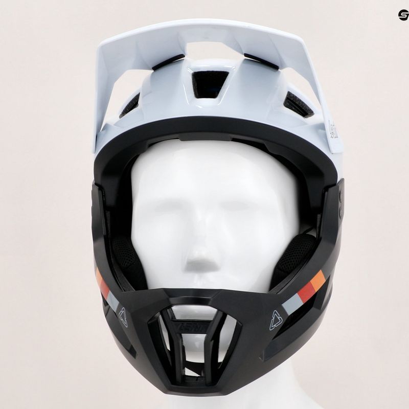 Cyklistická prilba Leatt MTB Enduro 2.0 V23 biela a čierna 1023014952 10
