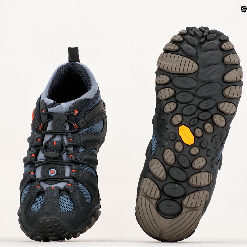 Pánska treková obuv Merrell Chameleon II Stretch navy blue and black J516375 13