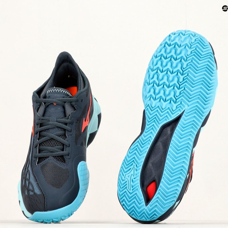 Pánska tenisová obuv Mizuno Wave Enforce Tour CC navy blue 61GC230412 14