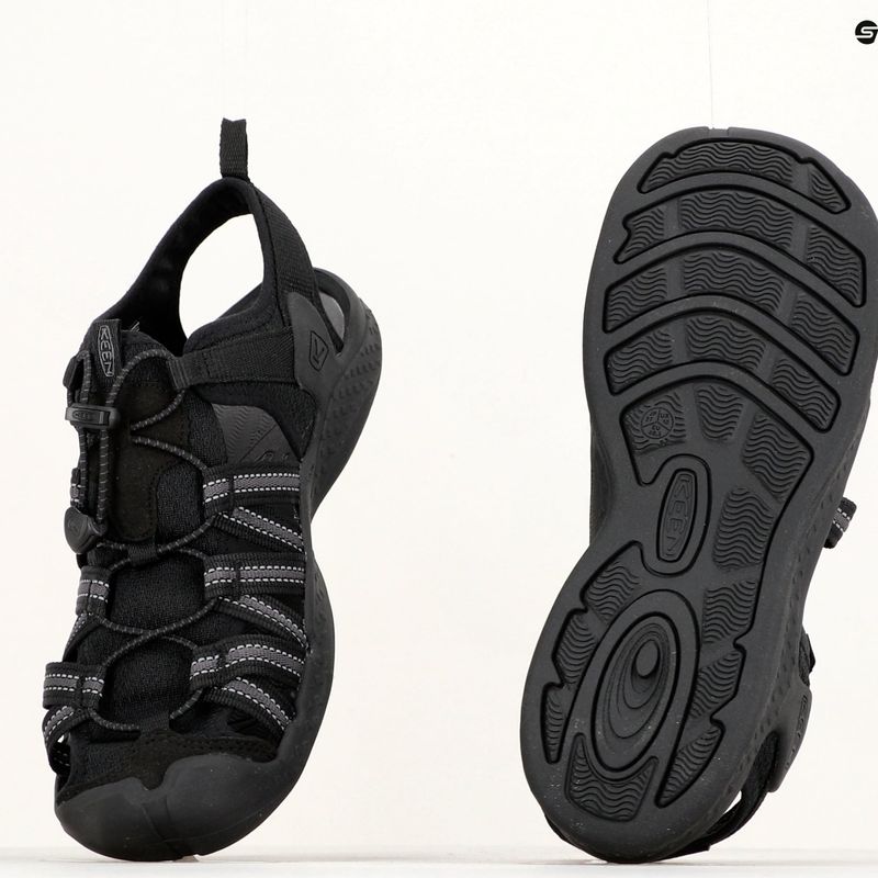 Dámske trekingové sandále Keen Drift Creek H2 black 126126 15