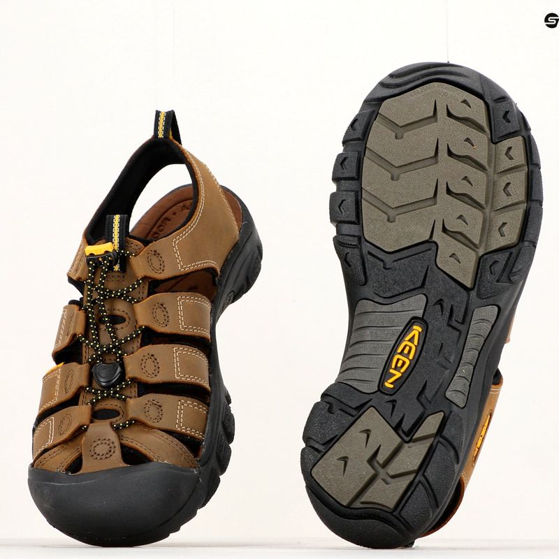 Keen Newport hnedé pánske trekingové sandále 1187 13