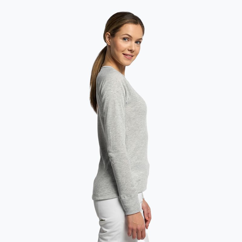 Dámska termoakčná mikina CMP 3Y06256 grigio melange 3