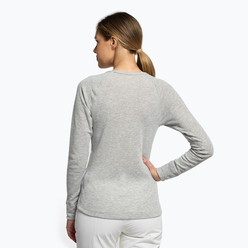 Dámska termoakčná mikina CMP 3Y06256 grigio melange 4